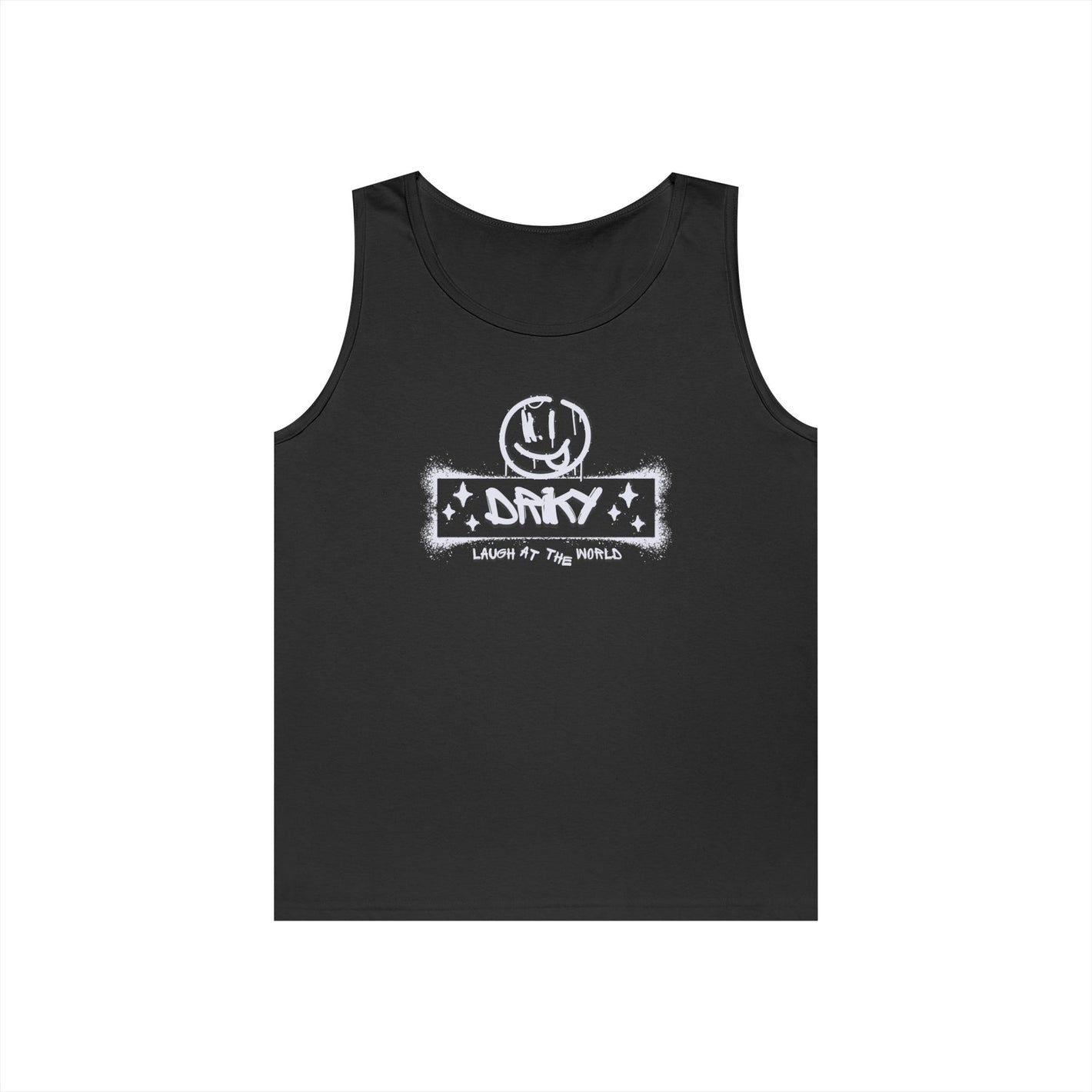 Driky Laugh at the World - White Night - Tank Top