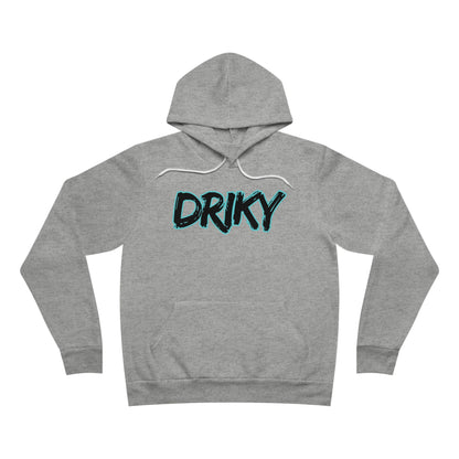 Driky Rough Ryder - Blue Brain Fleece Pullover Hoodie