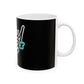 Driky Life - Blue Brain 11oz Coffee Cup