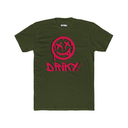 Driky Die Happy - Rose Blood Cotton Crew Tee