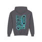 Youth Driky 1 point 0 Bro - Blue Brain Backprint - Heavy Blend Hoodie 16 Colors