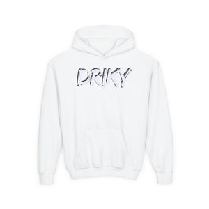 Driky Rough Ryder - White Night - Youth Heavy Blend Hoodie