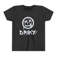 Youth Driky Die Happy - White Night Short Sleeve Tee