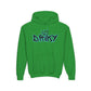 Driky Roy-al - Blue Brain - Youth Heavy Blend Hoodie