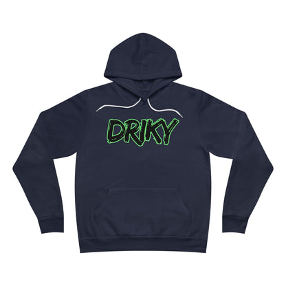 Driky Rough Ryder - Green Monkey Fleece Pullover Hoodie