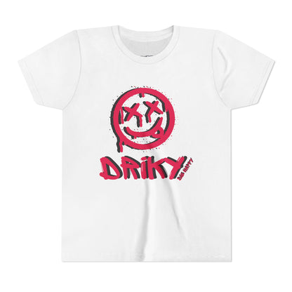 Youth Driky Die Happy - Rose Blood Short Sleeve Tee