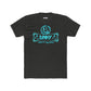 Driky Laugh at the World - Blue Brain Cotton Crew Tee