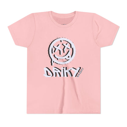 Youth Driky Die Happy - White Night Short Sleeve Tee