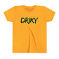 Youth Driky Rough Ryder - Banana Sunshine Short Sleeve Tee