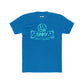 Driky Laugh at the World - Blue Brain Cotton Crew Tee