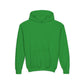 Driky 1 point 0 Bro - Blue Brain - (Back Print) Youth Heavy Blend Hoodie