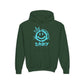 Driky King Nothing - Blue Brain - Youth Heavy Blend Hoodie