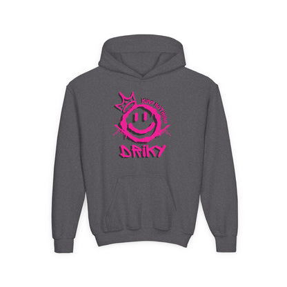 Driky King Nothing - Pinkerton - Youth Heavy Blend Hoodie