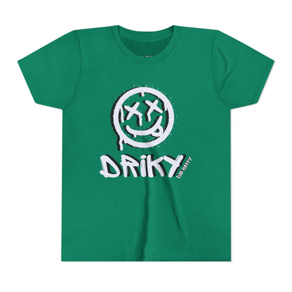 Youth Driky Die Happy - White Night Short Sleeve Tee