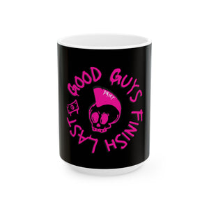 Drikyz Good Guys Finish Last - Pinkerton - 11oz Coffee Cup