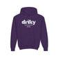 Driky ESTD Wear - White Night - Youth Heavy Blend Hoodie