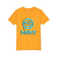 Youth Driky Die Happy - Blue Brain Short Sleeve Tee