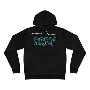 Driky Rough Ryder - Blue Brain Fleece Pullover Hoodie