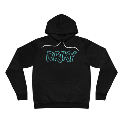 Driky Rough Ryder - Blue Brain Fleece Pullover Hoodie
