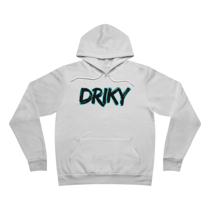 Driky Rough Ryder - Blue Brain Fleece Pullover Hoodie