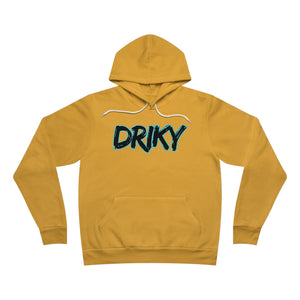 Driky Rough Ryder - Blue Brain Fleece Pullover Hoodie