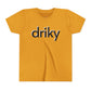 Youth Little Driky - Blackout Short Sleeve Tee