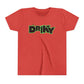 Youth Get Driky - Green Monkey Short Sleeve Tee