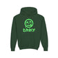 Driky Die Happy -  Green Monkey - Youth Heavy Blend Hoodie