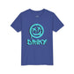 Youth Driky Die Happy - Blue Brain Short Sleeve Tee