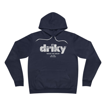 Driky Wear ESTD - Simple Fleece Pullover Hoodie