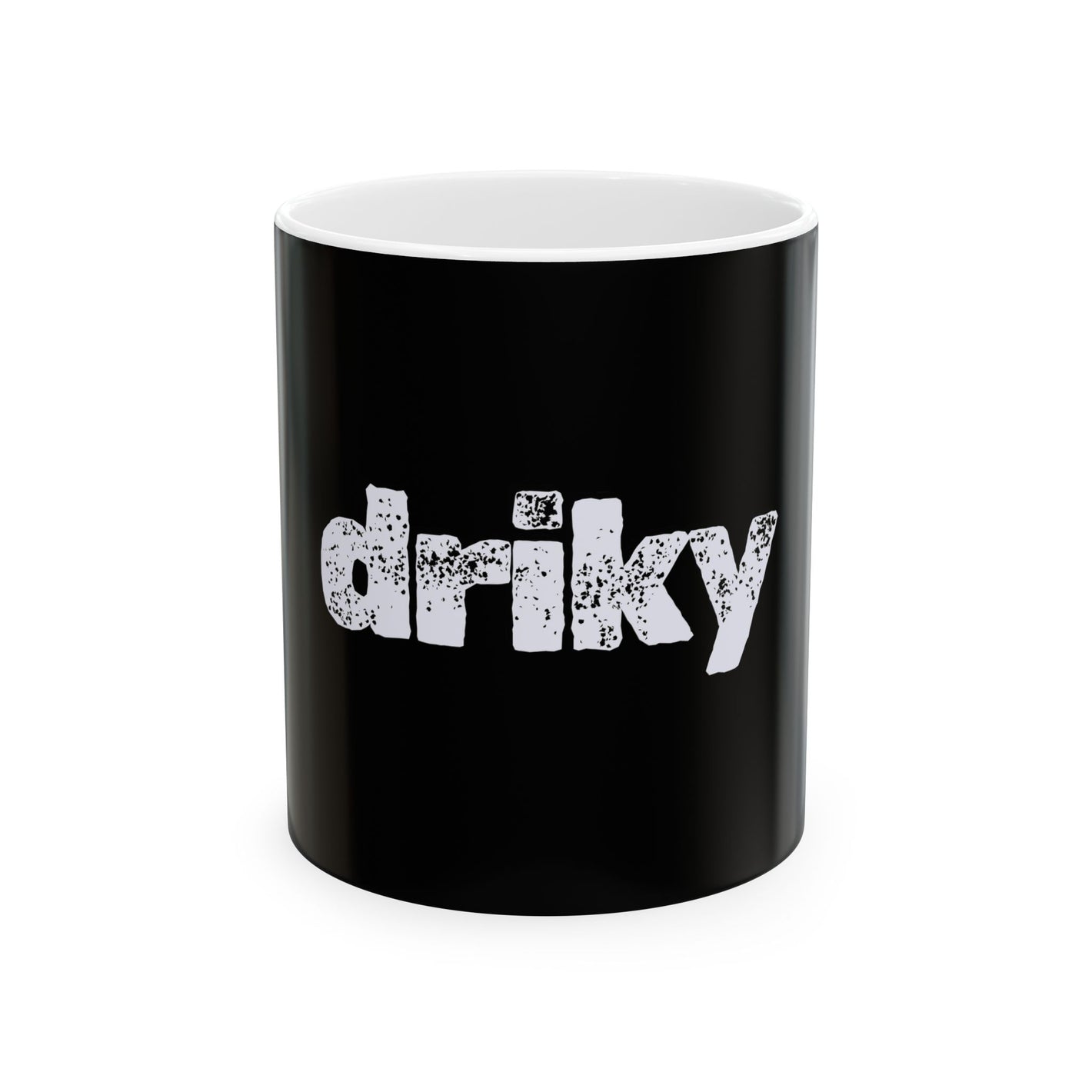 Driky Wear - White Night - 11oz Coffee Cup