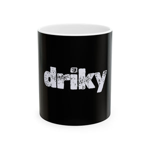 Driky Wear - White Night - 11oz Coffee Cup