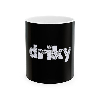 Driky Wear - White Night - 11oz Coffee Cup