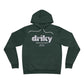 Driky Wear - White Night Fleece Pullover Hoodie