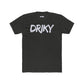 Driky Rough Ryder - White Night Cotton Crew Tee