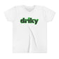 Youth Driky Wear - Green Monkey Short Sleeve Tee