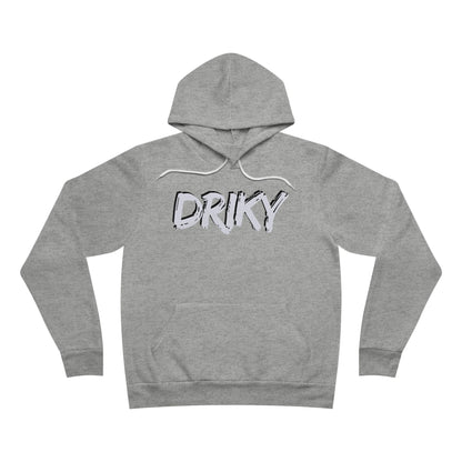 Driky Rough Ryder - White Night Fleece Pullover Hoodie