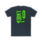 Driky 1 point 0 Bro Green Monkey - Back Print Cotton Crew Tee