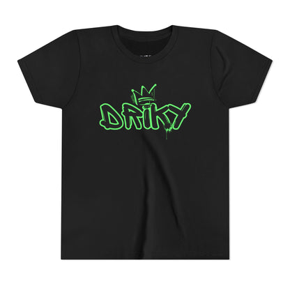 Youth Driky Roy-al - Green Monkey Short Sleeve Tee