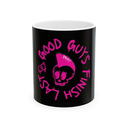 Drikyz Good Guys Finish Last - Pinkerton - 11oz Coffee Cup