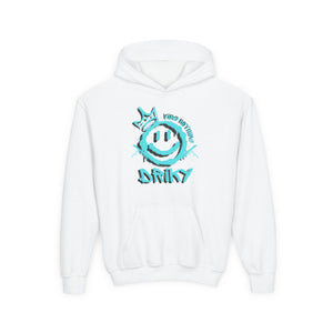 Driky King Nothing - Blue Brain - Youth Heavy Blend Hoodie