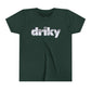 Youth Driky Wear - White Night Short Sleeve Tee