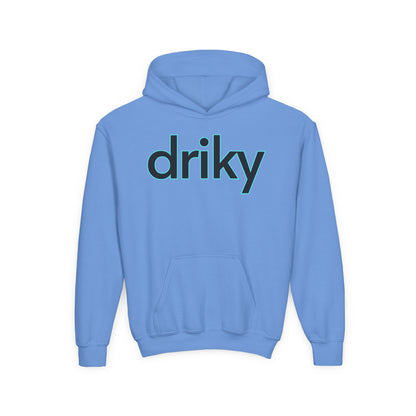 Little Driky - Blue Brain - Youth Heavy Blend Hoodie