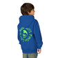 Drikyz Good Guys Finish Last - Green Monkey - (Back Print) Youth Heavy Blend Hoodie