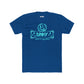 Driky Laugh at the World - Blue Brain Cotton Crew Tee