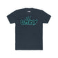 Driky Roy-al - Blue Brain Cotton Crew Tee