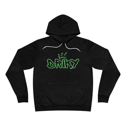 Driky Roy-al - Green Monkey Fleece Pullover Hoodie