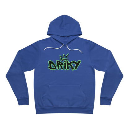 Driky Roy-al - Green Monkey Fleece Pullover Hoodie