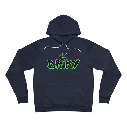 Driky Roy-al - Green Monkey Fleece Pullover Hoodie