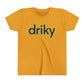 Youth Little Driky - Green Monkey Short Sleeve Tee